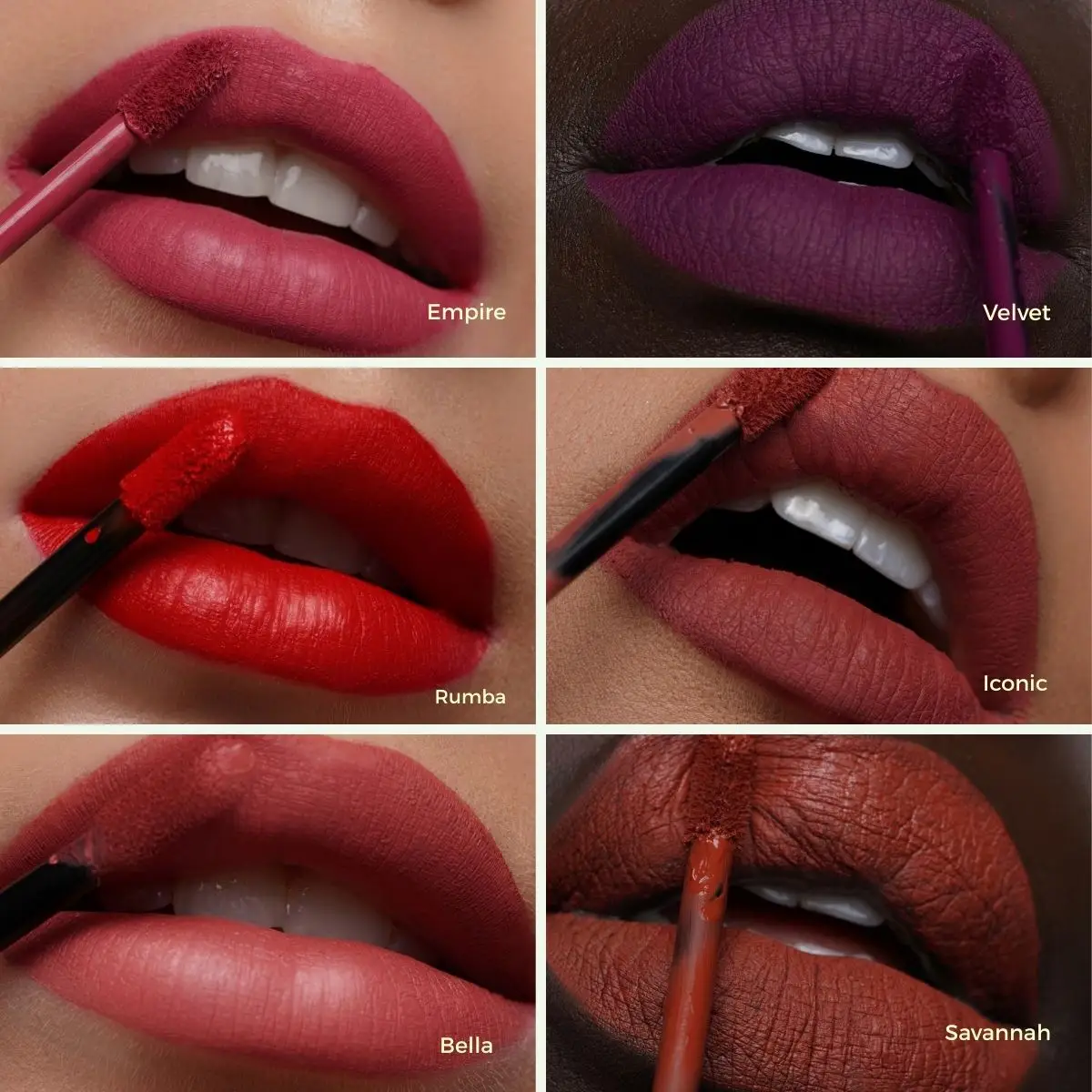 Matte Liquid Lipsticks